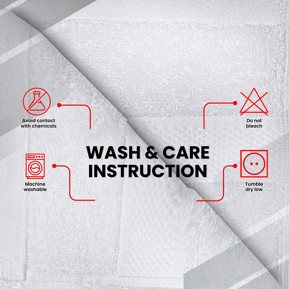 Premium Hand Towels | 6-Pack | 100% Cotton | 40 x 72 cm | Ultra-Soft & Highly Absorbent | Ideal for Gym, Spa, Hotel & Household Use - Burgundy